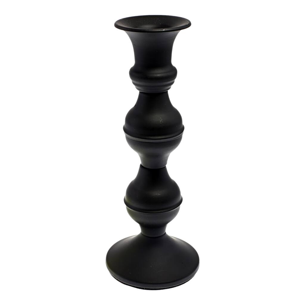 Matte Black Taper Candle Holder By Ashland